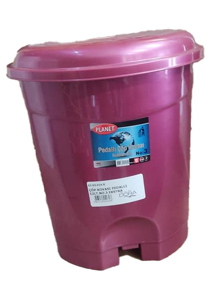 Çöp Kovası Pedallı 12LT.NO.3 Ekstra fiyatları