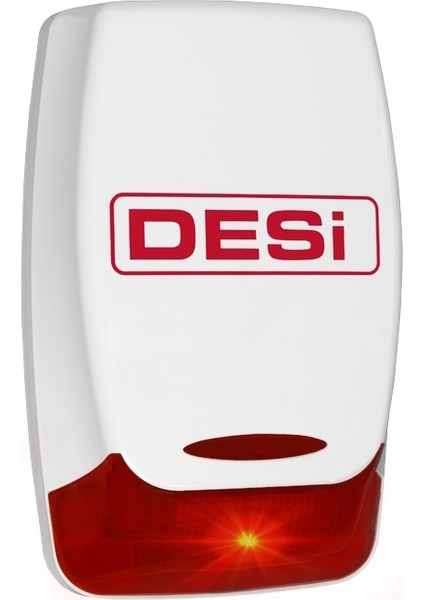 Desi Dummy Alarm Siren Kutusu LED Işıklı