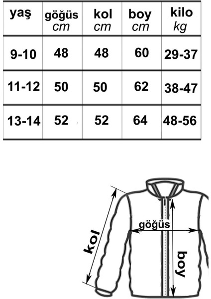 Designed Kapüşonlu Içi Polar Astarlı Erkek Çocuk Şişme Mont