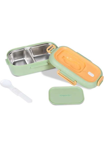 Bento Lunch Box Ofis-Okul Için Yeni Nesil Sefer Tası Tek Kat -Paslanmaz Çelik fiyatları