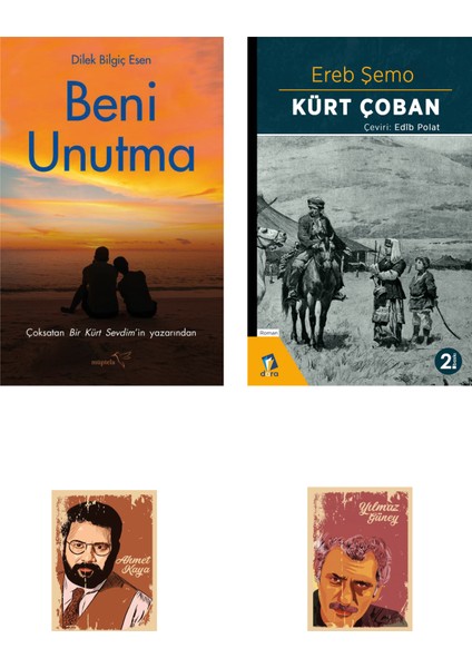 Beni Unutma - Kürt Çoban - 2 Kitap + Not Defterli Set