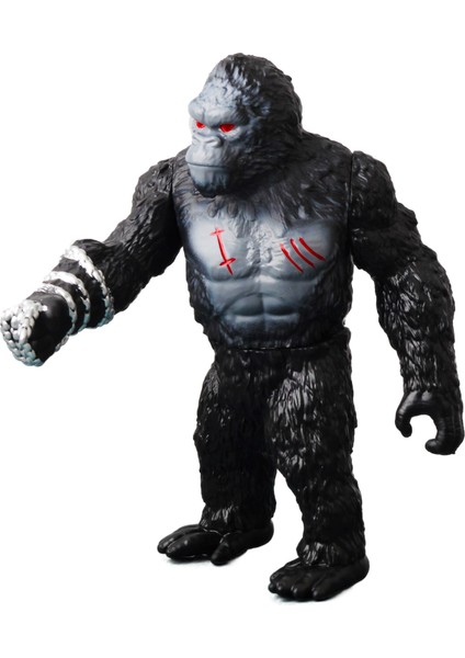 Godzilla Vs. Kong Giant King Kong Kral Goril Eklemli Aksiyon Figür Karakter Oyuncak Büyük Boy 25 Cm.