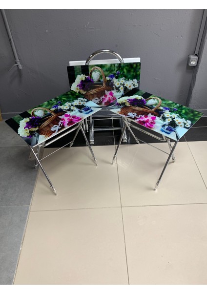 Camlı Çanta Sehpa, Sehpa, Zigon, 4lü Zigon, Çanta Sehpa, 4lü Sehpa fiyatları