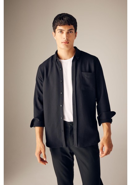 Slim Fit Uzun Kollu Gömlek A5415AX23AU