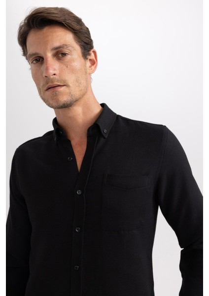 Slim Fit Uzun Kollu Gömlek A5415AX23AU