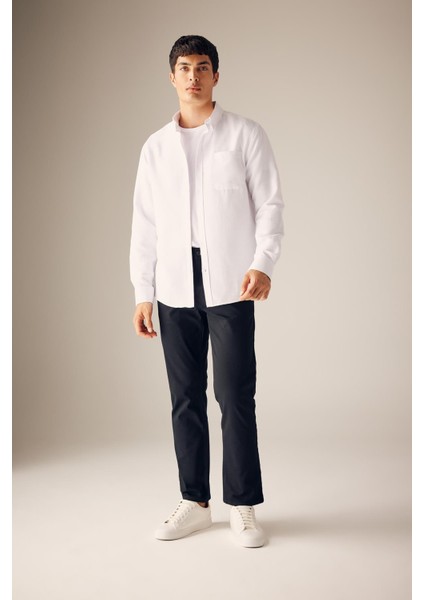 Slim Fit Uzun Kollu Gömlek A5415AX23AU