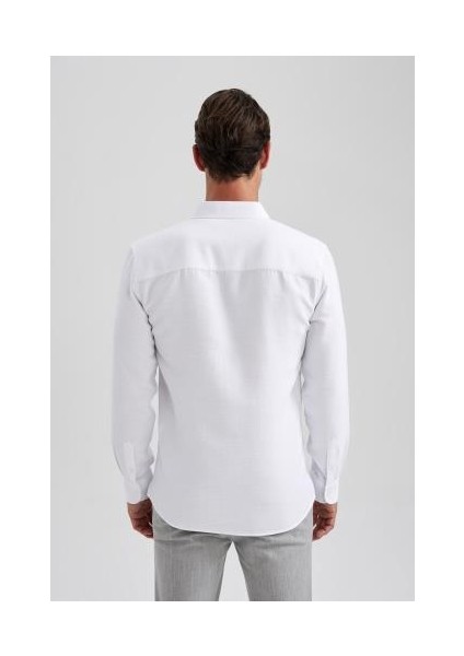 Slim Fit Uzun Kollu Gömlek A5415AX23AU