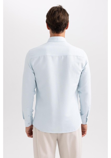 Slim Fit Uzun Kollu Gömlek A5415AX23AU