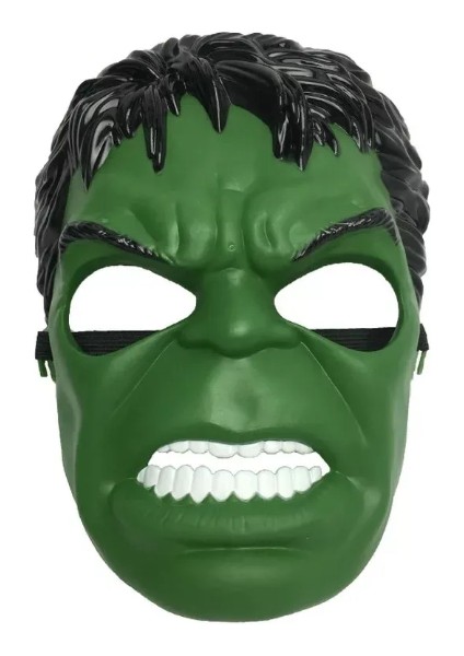 Yeşil Renk Süper Kahraman Dev Adam Hulk Maskesi