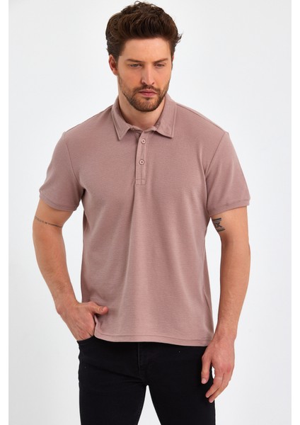 2643 Ottoman Premium Polo Yaka Kısa Kollu T-Shirt