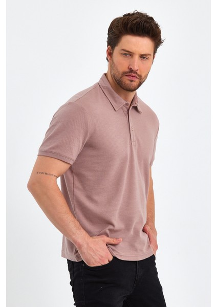 2643 Ottoman Premium Polo Yaka Kısa Kollu T-Shirt