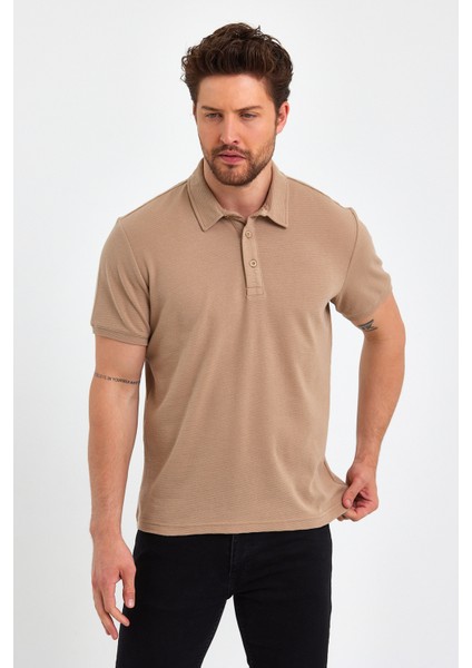 2643 Ottoman Premium Polo Yaka Kısa Kollu T-Shirt