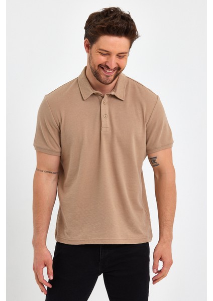 2643 Ottoman Premium Polo Yaka Kısa Kollu T-Shirt