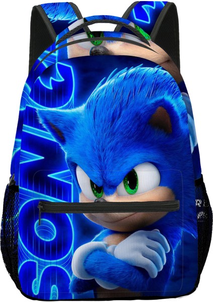 Sonic Hedgehog Sonıc Ilkokul ve Ortaokul Öğrencisi Okul Çantası Çocuk Sırt Çantası (Yurt Dışından)