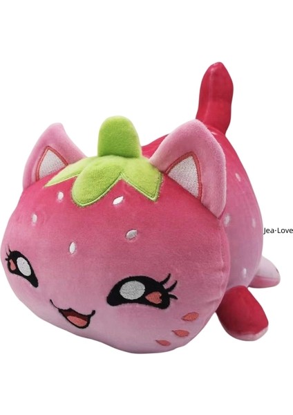 JeaLove Jea·love 25CM Doll Peluş Oyuncak Çilek Kedi (Yurt Dışından)
