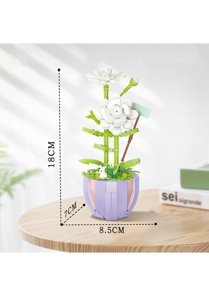 JeaLove Jea·love 6 Yaş ve Üzeri Için Küçük Pellet Çiçek Oyuncak Yapım Seti (305 Pellets) (Yurt Dışından)