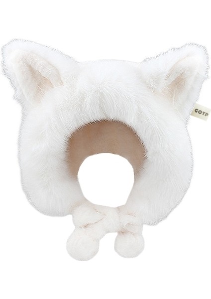 Kadın Kış Karikatür Peluş Tilki Kulaklı Şapka (Yurt Dışından)