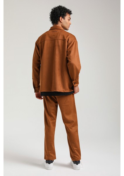Süet Üst Kahverengi Slim Fit Takım 23Fwm64027 modelleri
