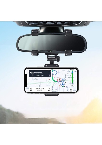 Araba Dikiz Aynası Cep Telefonu Standı (Yurt Dışından)