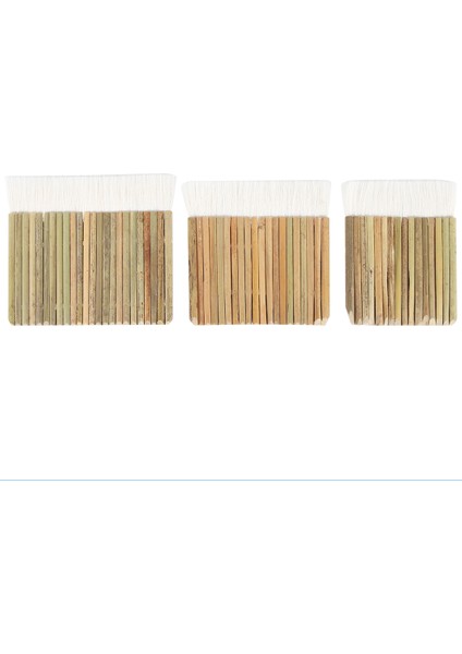 Boyutu Koyun Saç Hake Fırça Bambu Saplı Yumuşak Fırça Lateks Boya Fırçası Çömlekçilik Boyama Çizim Taslak (Yurt Dışından)