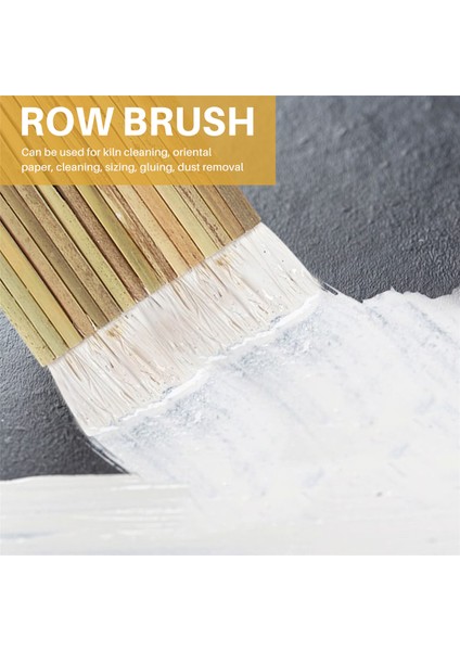 Boyutu Koyun Saç Hake Fırça Bambu Saplı Yumuşak Fırça Lateks Boya Fırçası Çömlekçilik Boyama Çizim Taslak (Yurt Dışından) fırsatları