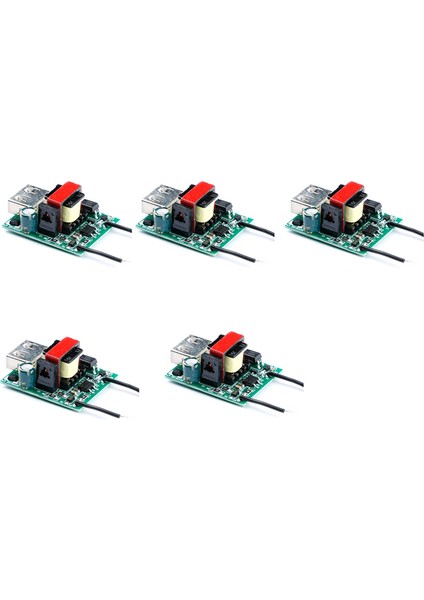 Adet Buck Dönüştürücü Sabitleyici Dc-Dc Adım Aşağı Modülü 12V 24V 36V 48V 72V 5V 1A USB Galvanik Izole Güç Kaynağı (Yurt Dışından)