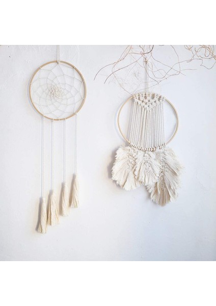 10 Adet Ahşap Bambu Dreamcatcher Yüzükler Çemberler Yuvarlak Çemberler Makrome Yüzükler Dream Catcher Dıy Craft Için 27 cm (Yurt Dışından) indirimleri