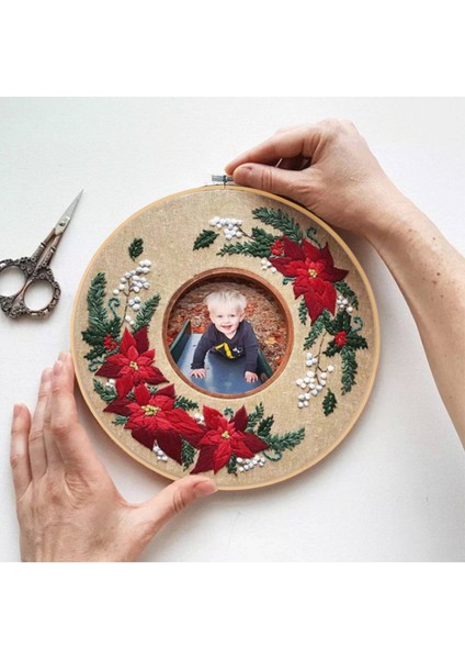 3 Parça 14 Inç Nakış Çemberler Ahşap Yuvarlak Ayarlanabilir Bambu Daire Çapraz Dikiş Çember Yüzük Sanat Zanaat Kullanışlı Dikiş (Yurt Dışından) fiyatları