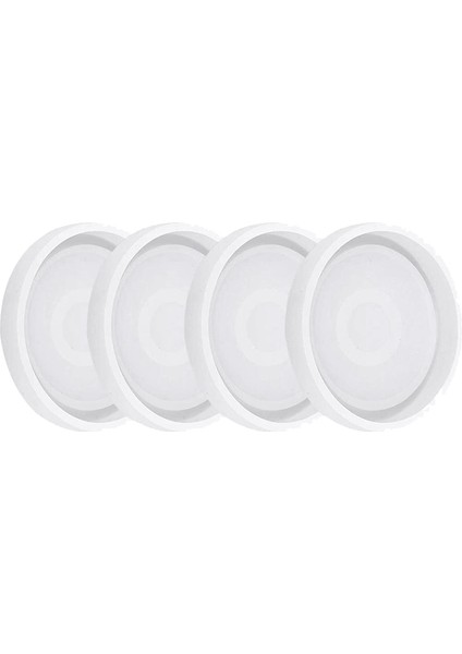 Paket Yuvarlak Silikon Bardak Kalıpları, Reçine, Beton, Çimento ve Polimer Kil ile Döküm Için Şeffaf Epoksi Kalıplar (Yurt Dışından) fiyatları