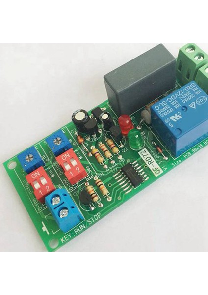 2 Adet Çift Zamanlı Ayarlanabilir Çevrim Gecikmesi Zamanlama Rölesi Tekrarlama Kapalı Anahtarı Sonsuz Döngü Zamanlayıcı Modülü Ac 100V 110V 240V (Yurt Dışından)