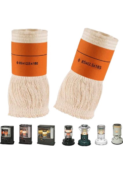 Çeşitli Modeller Soba Fitilleri Yüksek Kaliteli Cam ELYAF+%100 Pamuk Isıtıcılar Fitil 85MM (Yurt Dışından) modelleri