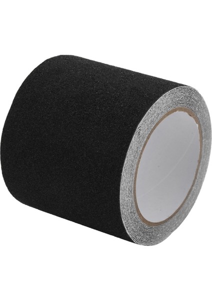 Kaymaz Merdiven Bandı - Iç ve Dış Mekan Su Geçirmez Güvenlik Basamakları, 80 Grit, Siyah, 5m (Yurt Dışından)