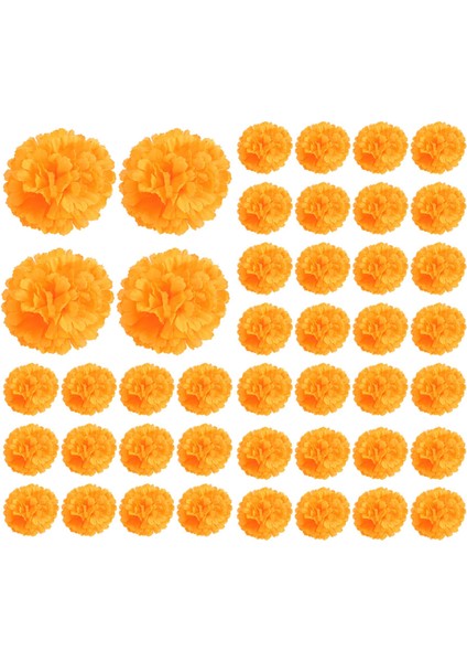 3.9 Inç Kadife Çiçeği Yapay Ölü Çiçek Günü 50 Adet Sahte Kadife Çiçeği Kafa Kadife Çiçeği Çelenk Yapımı (Yurt Dışından) fiyatları