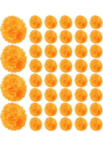 3.9 Inç Kadife Çiçeği Yapay Ölü Çiçek Günü 50 Adet Sahte Kadife Çiçeği Kafa Kadife Çiçeği Çelenk Yapımı (Yurt Dışından) modelleri