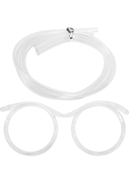 Bardaklar Içmek Için Samanı Şekillendirir - Şeffaf (Yurt Dışından)