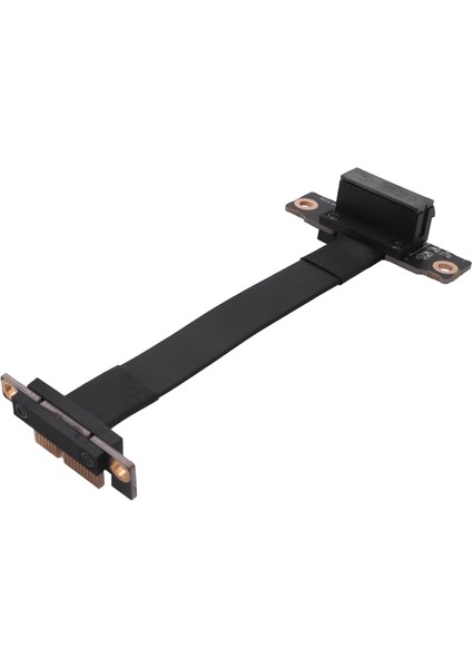 Pcıe X1 Yükseltme Kablosu Çift 90 Derece Sağ Açı Pcıe 3.0 X1 - X1 Uzatma Kablosu 8 Gbps Pcı Express 1x Yükseltme Kartı 10 cm (Yurt Dışından)