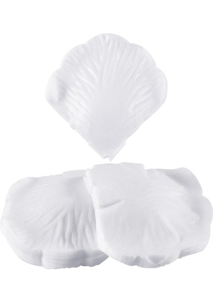 500 Gül Yaprakları Dağınık Beyaz Dekorasyon Düğün Partisi (Yurt Dışından)