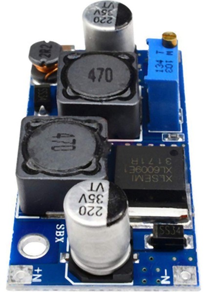 Adet Ayarlanabilir Dc-Dc Buck Boost Dönüştürücü Otomatik Geniş Voltaj Regülatörü XL6009 Gerilim Modülü (Yurt Dışından)