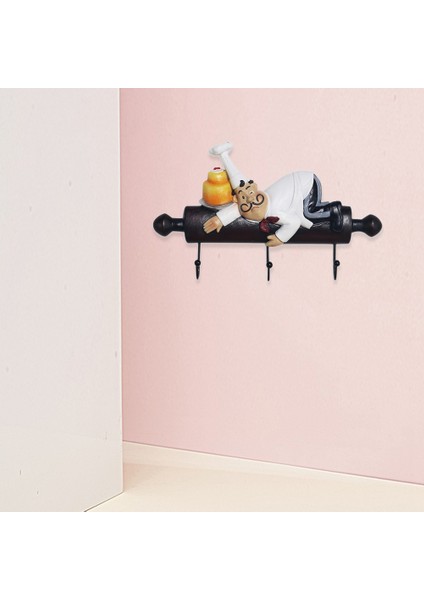 Duvar Asılı Dekorasyon Sevimli Dekorasyon Şef Bebek Duvar Asılı Raf Kanca Askı Aile Mutfak Restoran Için Uygun (Yurt Dışından) indirimleri