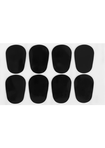 Adet 0.3mm Ağızlık Yamalar Pedleri Minderler Alto Sax Tenor Saksafon Siyah (Yurt Dışından)