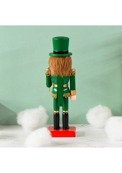 Fındıkkıran Dekorasyon Ahşap Heykelcik Fındıkkıran Yeşil Kral Roral Asker Figürleri Aziz Patrick Günü Fındıkkıran (Yurt Dışından) indirimleri