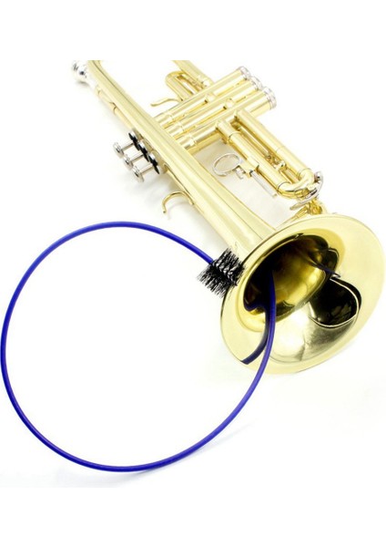 Trompet Trombon Pirinç Üfleme Memesi Temizleyici Vana Fırça Çubuk Müzik Aleti Aksesuarı Için 3 Parçalı Set (Yurt Dışından)