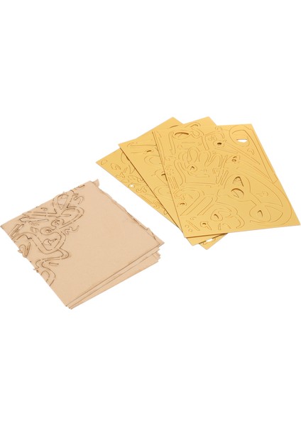 3D Duvar Sticker Duvar Müslüman Etiket Oturma Odası Yatak Odası Dekorasyon Islami Dekorasyon Ev Ayna Duvar Sticker Altın (Yurt Dışından)