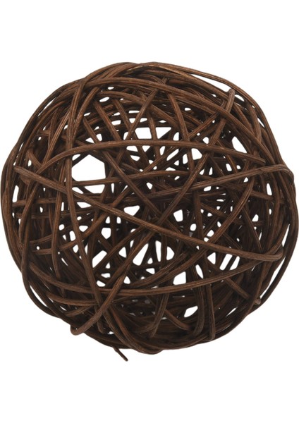 12'li Paket Büyük Rattan Toplar - Kaseler Için Dekoratif Toplar, Vazo Dolgusu, Sehpa Dekoru, Düğün Partisi Dekorasyonu (Yurt Dışından)