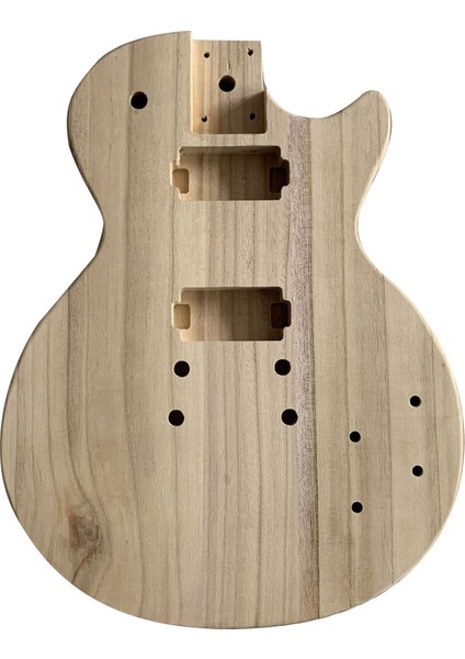 Bitmemiş El Işi Gitar Gövdesi Candlenut Ahşap Elektro Gitar Gövdesi Gitar Namlusu Yedek Parçaları (Yurt Dışından)