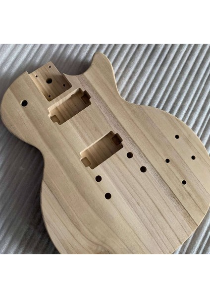 Bitmemiş El Işi Gitar Gövdesi Candlenut Ahşap Elektro Gitar Gövdesi Gitar Namlusu Yedek Parçaları (Yurt Dışından)