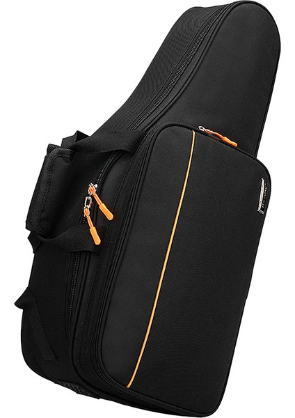 Saksafon Gig Bag Oxford Kumaş Alto Saks Çift Omuzlu ve Ekstra Depolama Alanlı Kalınlaştırılmış Sırt Çantası Müzik Yüklü (Yurt Dışından)