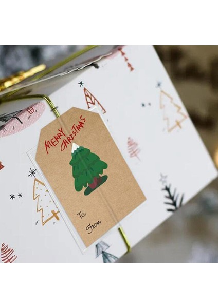 Noel Etiketleri Çıkartmalar, Noel Hediyesi Etiketleri Çıkartmalar, 250 Adet/rulo Noel Hediyesi Etiketleri Tatil Hediyesi Çıkartmalar, 6 Stil (Yurt Dışından)