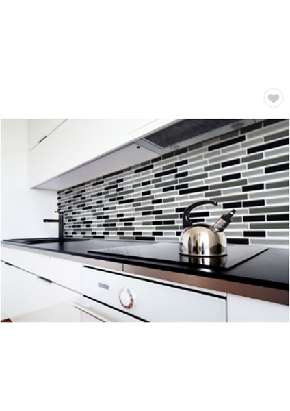 3D Duvar Çıkartmaları Tuğla Duvar Kağıdı Kiremit Mutfak Banyo Backsplash Anti-Kiremit Ev Dekor 28X23.5 cm (Yurt Dışından)