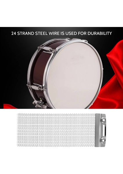 Yarım Tasarım Çelik Trampet Tel Davul Yayı Çocuklar Için Trampet Cajon Kutusu Davul 24 Strand (Yurt Dışından) indirimleri